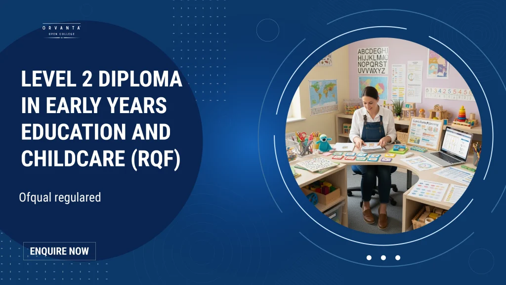 Level 2 Diploma in Early Years Education and Childcare (RQF)